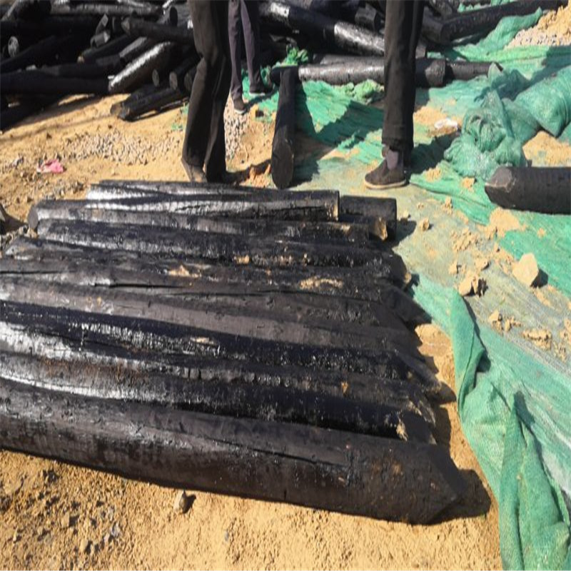 定做油木杆油木桩2米3米4米防腐木桩木电线杆